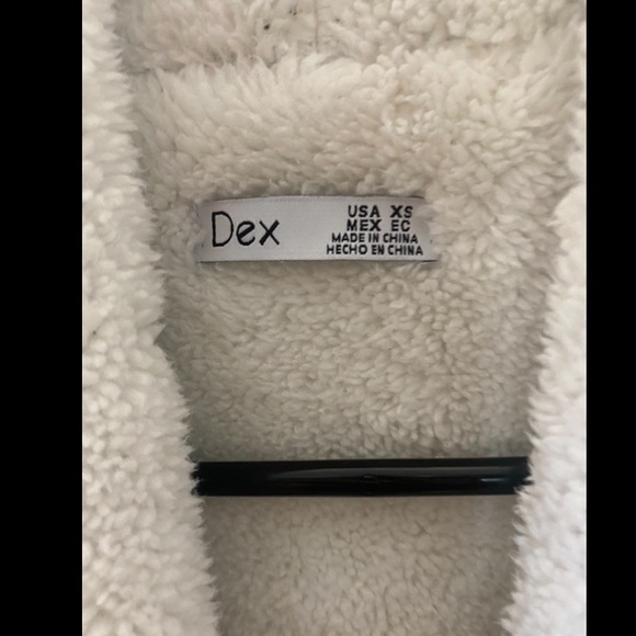 DEX Sherpa lined cardigan - Picture 3 of 3